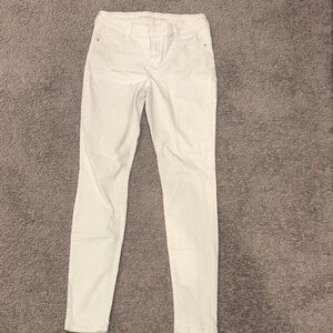 Old Navy White Rockstar Jeans 6L